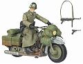 IJ Deluxe German Soldier w Motorcycle